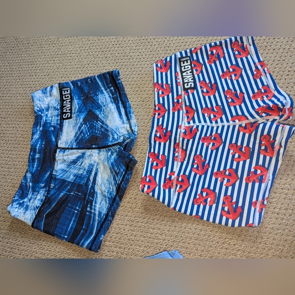 Savage Barbell Shorts Blue Bundle - Picture 5 of 7